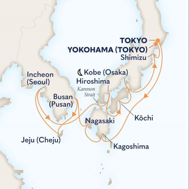 Japan & South Korea Itinerary Quilting Cruises and Tours